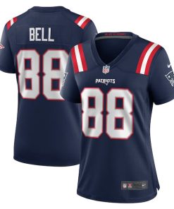 Jaheim Bell New England Patriots Nike Women's  Game Jersey -  Navy