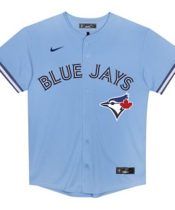 Alternative view of Vladimir Guerrero Jr. Toronto Blue Jays Nike Preschool Alternate Game Jersey - Powder Blue