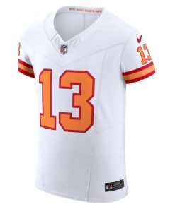 Alternative view of Mike Evans Tampa Bay Buccaneers Nike  The '76 Jersey Vapor F.U.S.E. Elite Jersey - White