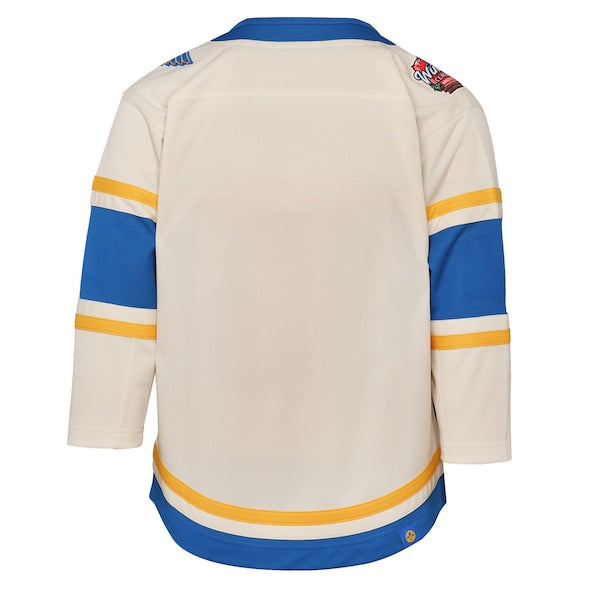St. Louis Blues Preschool 2025 NHL Winter Classic Premier Jersey - Cream - Image 3