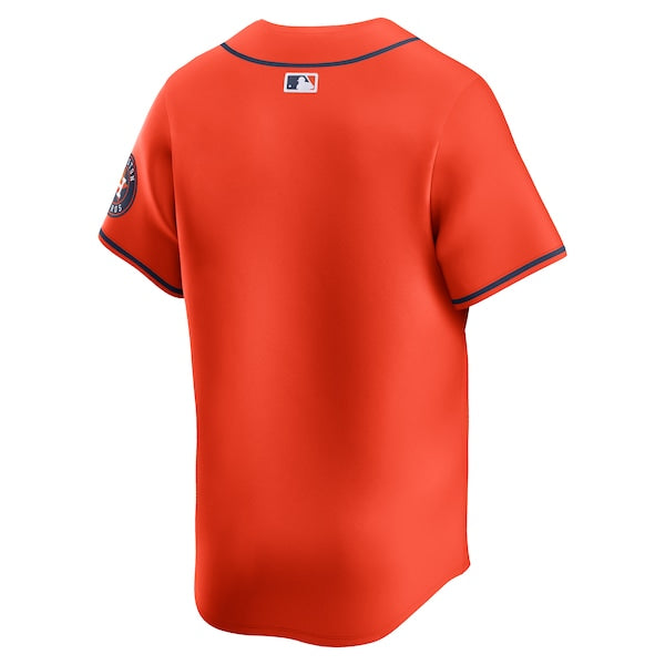 Houston Astros Nike Alternate Limited Jersey - Orange - Image 3