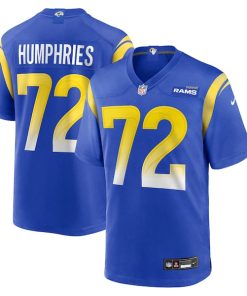 D.J. Humphries Los Angeles Rams Nike Team Game Jersey -  Royal