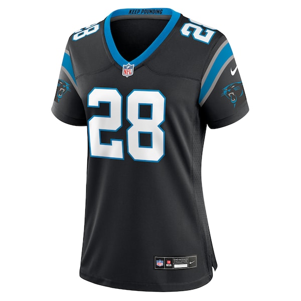 Damarri Mathis Carolina Panthers Nike Women's Team Game Jersey - Black - Image 2