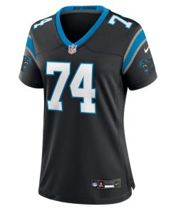 Alternative view of David Sharpe Carolina Panthers Nike Women's Team Game Jersey -  Black