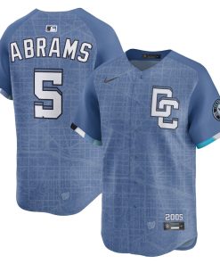 CJ Abrams Washington Nationals Nike 2025 City Connect Limited Jersey - Blue