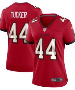Sean Tucker Tampa Bay Buccaneers Nike Women's  Game Jersey -  Red