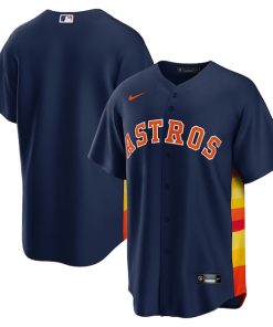 Houston Astros Nike Alternate Replica Team Jersey - Navy