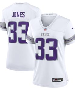 Aaron Jones Minnesota Vikings Nike Women's Alternate Game Player Jersey - White
