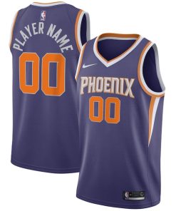 Phoenix Suns Nike 2020/21 Swingman Custom Jersey - Icon Edition - Purple