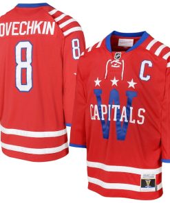 Alexander Ovechkin Washington Capitals  Youth 2015   Blue Line Player Jersey - Red