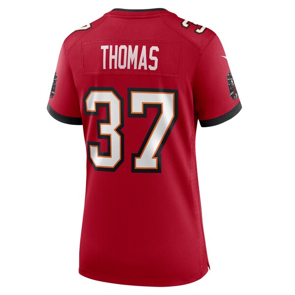 Tavierre Thomas Tampa Bay Buccaneers Nike Women's Game Jersey - Red - Image 3