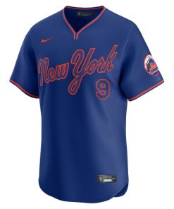 Alternative view of Brandon Nimmo New York Mets Nike Alternate Limited Player Jersey - Royal