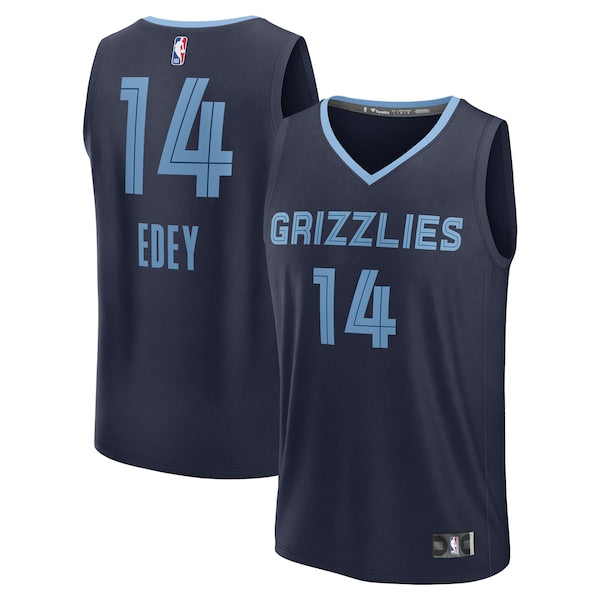 Zach Edey Memphis Grizzlies Youth 2024 NBA Draft Fast Break Player Jersey - Icon Edition - Navy