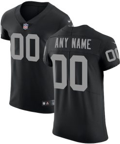 Las Vegas Raiders Nike Vapor Untouchable Custom Elite Jersey - Black