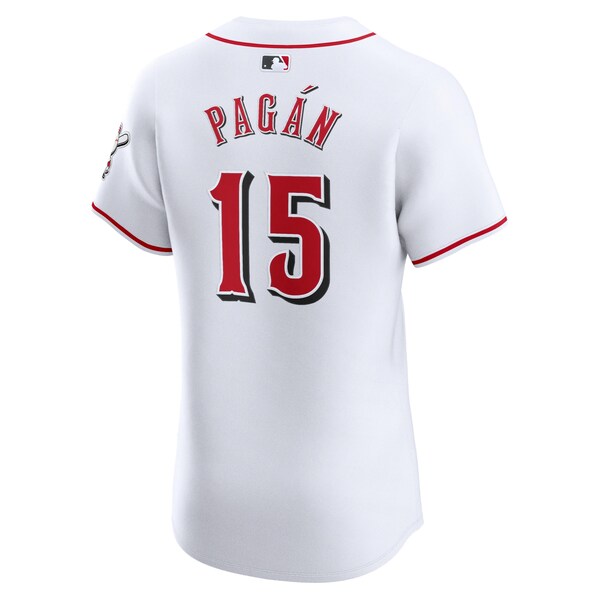 Emilio Pagan Cincinnati Reds Nike Home Elite Player Jersey - White - Image 3