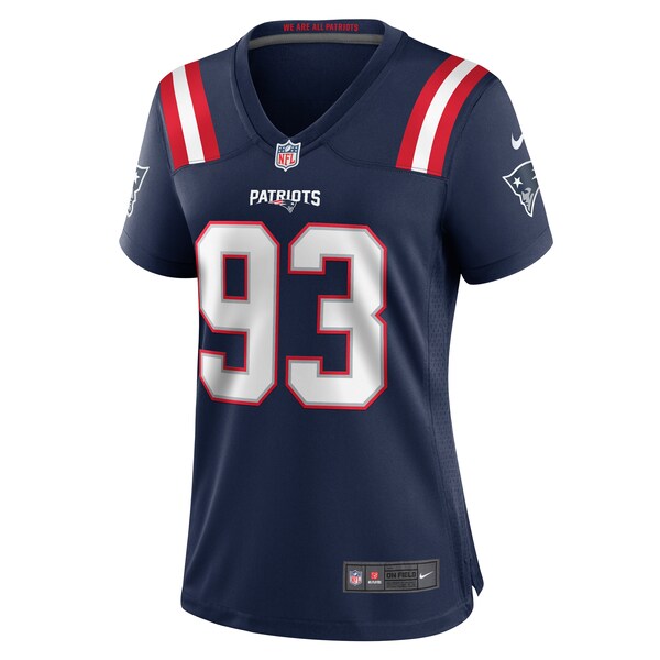 Oshane Ximines New England Patriots Nike Women's Game Jersey - Navy - Image 3
