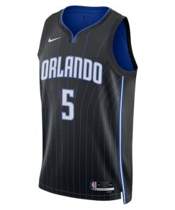 Alternative view of Paolo Banchero Orlando Magic Nike Unisex 2022 NBA Draft First Round Pick Swingman Jersey - Icon Edition - Black