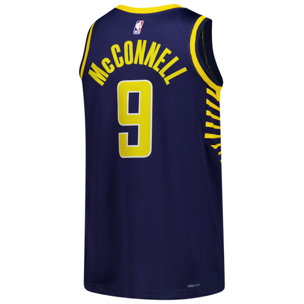 T.J. McConnell Indiana Pacers Nike Unisex Swingman Jersey - Icon Edition - Navy - Image 3