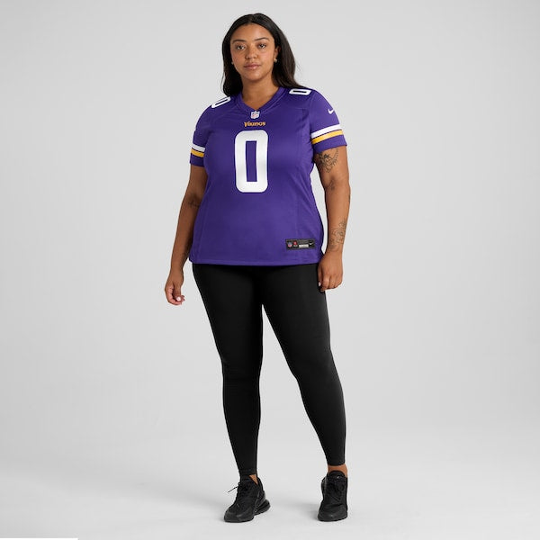 Ivan Pace Jr Minnesota Vikings Nike Women's Game Jersey - Purple/White - Image 8