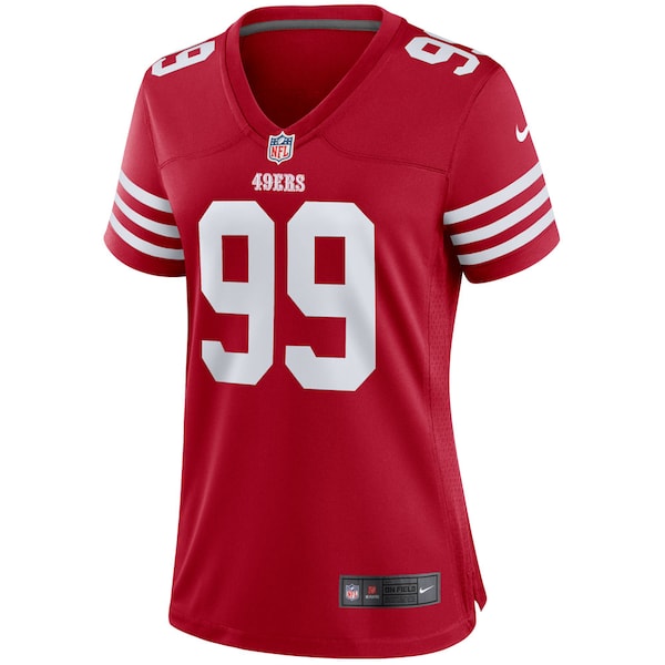 Javon Kinlaw San Francisco 49ers Nike Women's Player Jersey - Scarlet - Image 2