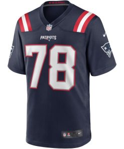 Alternative view of Bruce Armstrong New England Patriots Nike Game Retired Player Jersey - Navy