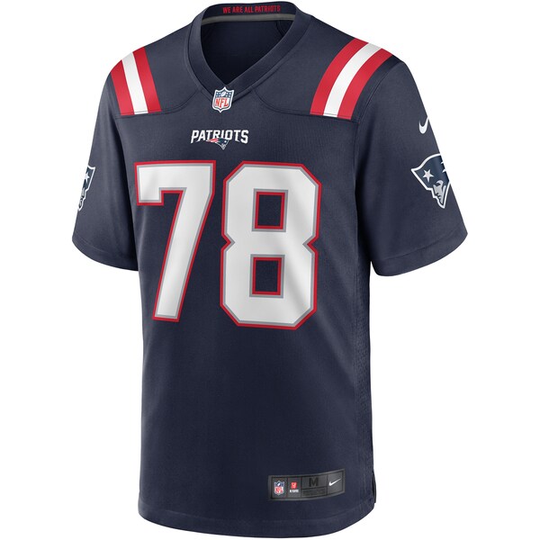 Bruce Armstrong New England Patriots Nike Game Retired Player Jersey - Navy - Image 2