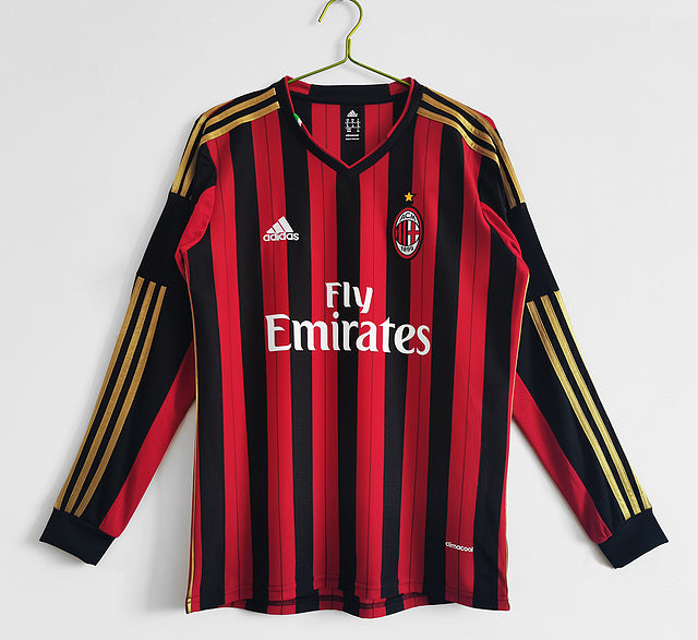 AC Milan Long Sleeve 2013-14 Vintage Jersey
