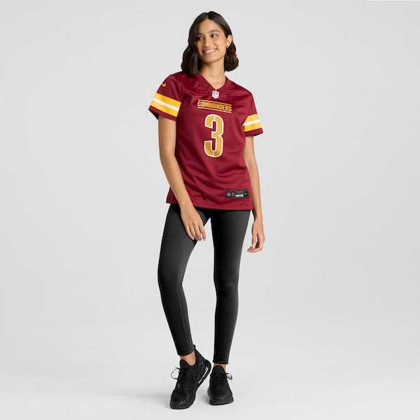 Will Harris Washington Commanders Nike Women's Team Game Jersey - Burgundy - Image 4
