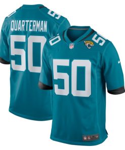 Shaquille Quarterman Jacksonville Jaguars Nike Game Jersey - Teal