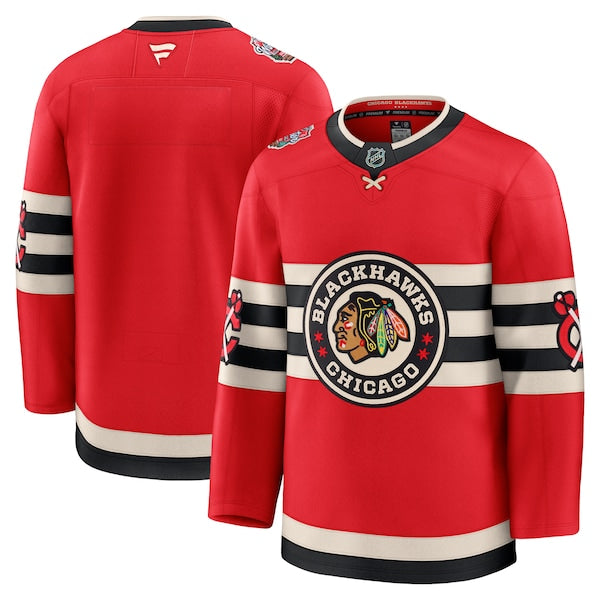 Chicago Blackhawks 2025 NHL Winter Classic Premium Jersey - Red