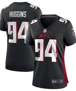 Albert Huggins Atlanta Falcons Nike Women's Team Game Jersey - Black