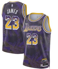 LeBron James Los Angeles Lakers Nike Unisex 2025 Select Series Swingman Player Jersey - Purple