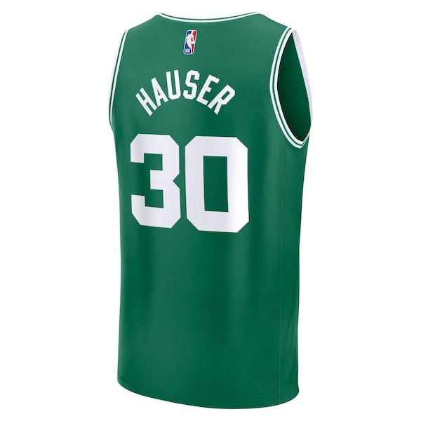Sam Hauser Boston Celtics Fast Break Replica Player Jersey - Icon Edition - Kelly Green - Image 4