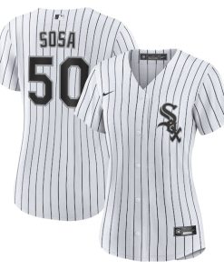 Lenyn Sosa Chicago White Sox Nike Women's Home Replica Jersey - White