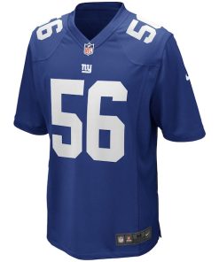 Alternative view of Lawrence Taylor New York Giants Nike Game Retired Player Jersey - Royal