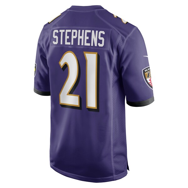 Brandon Stephens Baltimore Ravens Nike Game Jersey - Purple - Image 3