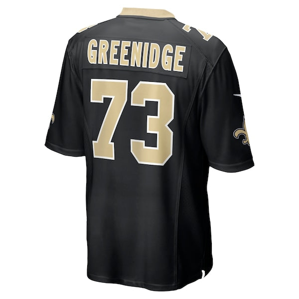 Ethan Greenidge New Orleans Saints Nike Game Jersey - Black - Image 3