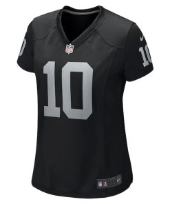 Alternative view of Jimmy Garoppolo Las Vegas Raiders Nike Women's Player Jersey - Black