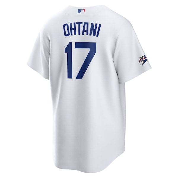 Shohei Ohtani Los Angeles Dodgers Nike Youth 2025 MLB All-Star Game Home Replica Player Jersey - White - Image 4