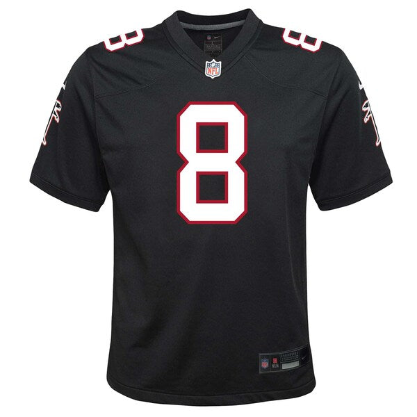 Kyle Pitts Atlanta Falcons Nike Youth Game Jersey - Black/Red - Image 3