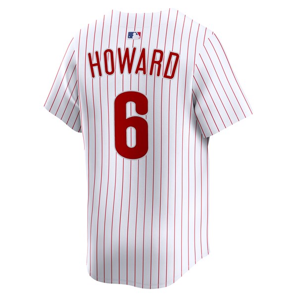 Ryan Howard Philadelphia Phillies Nike Limited Jersey - White/Cream - Image 4