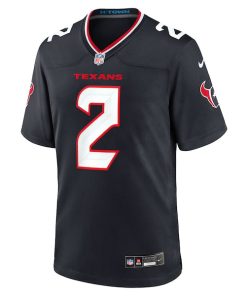 Alternative view of Calen Bullock Houston Texans Nike Team Game Jersey -  Navy