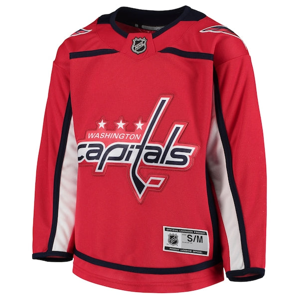 Washington Capitals Youth Home Premier Team Jersey - Red - Image 2