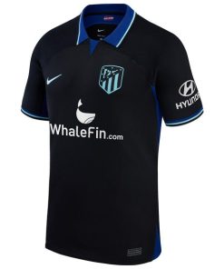 Alternative view of Jo?o F¨¦lix Atletico de Madrid Nike 2022/23 Away Breathe Stadium Replica Player Jersey - Black