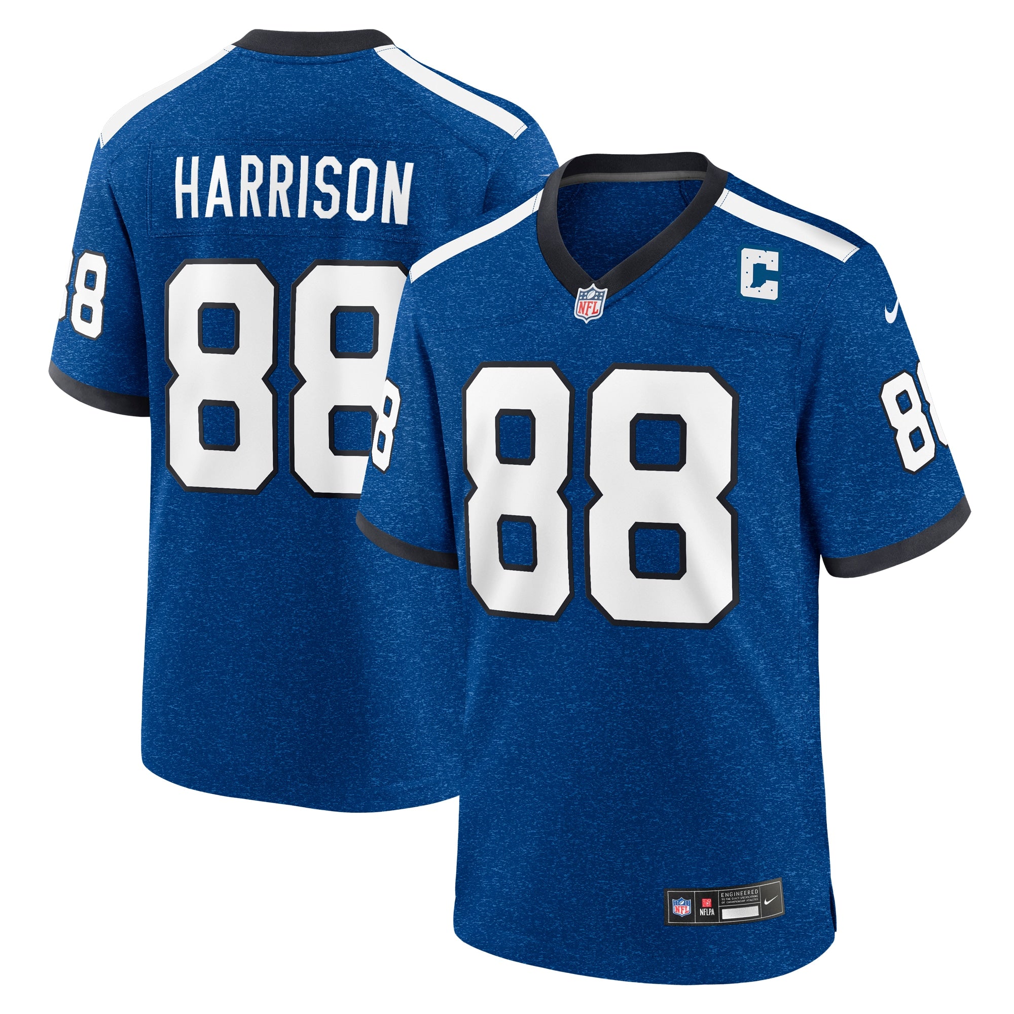 Marvin Harrison Indianapolis Colts Nike Game Retired Player Jersey - Royal/Blue/White - Image 5