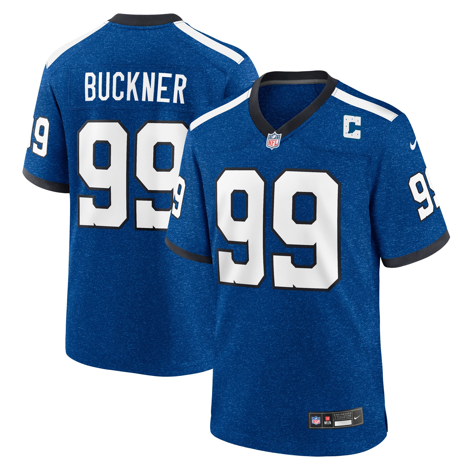DeForest Buckner Indianapolis Colts Nike Game Jersey - Royal/Blue - Image 5