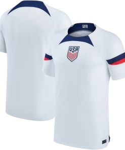 Custom USMNT Nike 2022/23 Home Authentic Jersey - White