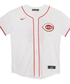 Alternative view of Elly De La Cruz Cincinnati Reds Nike Preschool Home Game Jersey - White