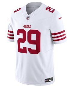 Alternative view of Talanoa Hufanga San Francisco 49ers Nike Vapor F.U.S.E. Limited Jersey - White