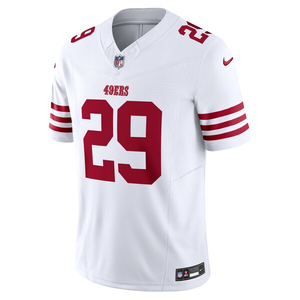 Talanoa Hufanga San Francisco 49ers Nike Vapor F.U.S.E. Limited Jersey - White - Image 2